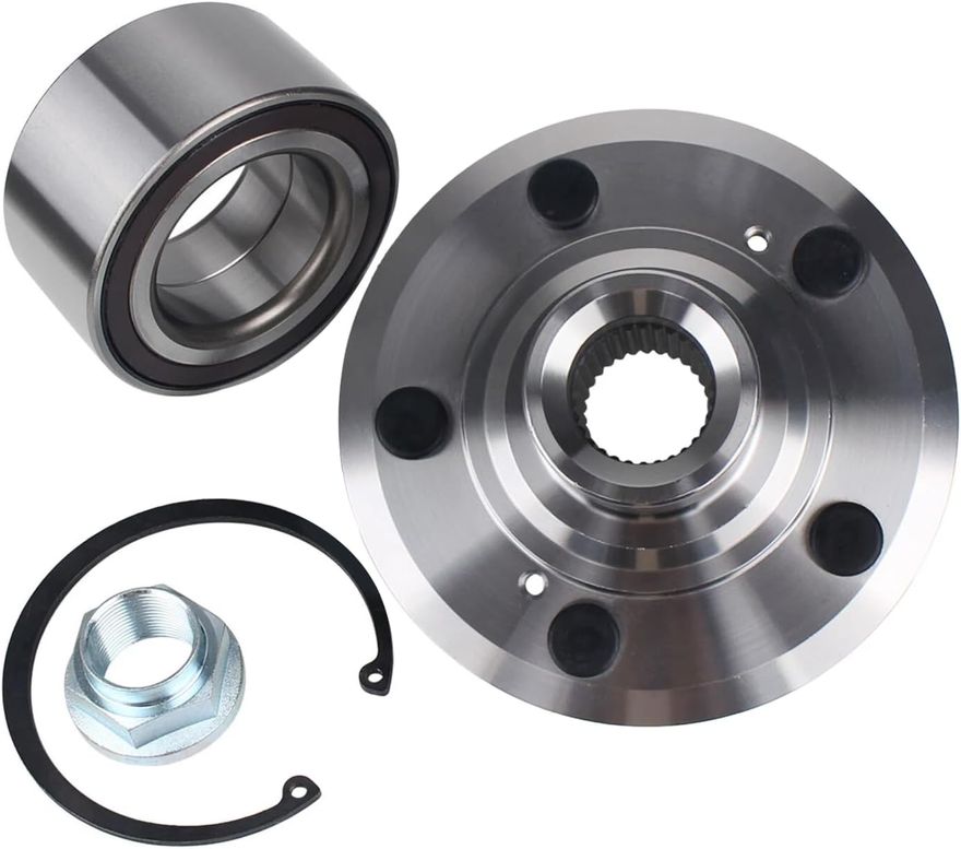 Front Wheel Hub and Bearing - BR930583K