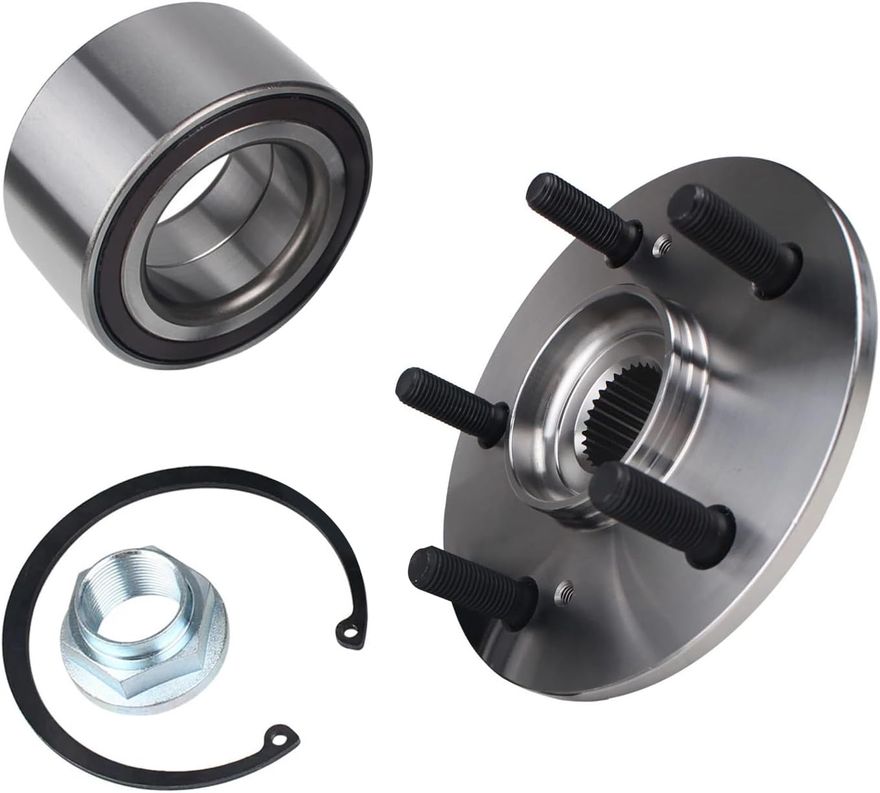 Front Wheel Hub and Bearing - BR930583K x2