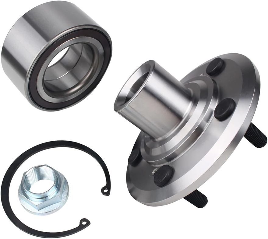 Front Wheel Hub and Bearing - BR930583K x2