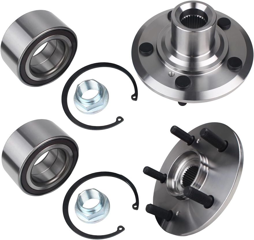 Main Image - Front Wheel Hub and Bearings