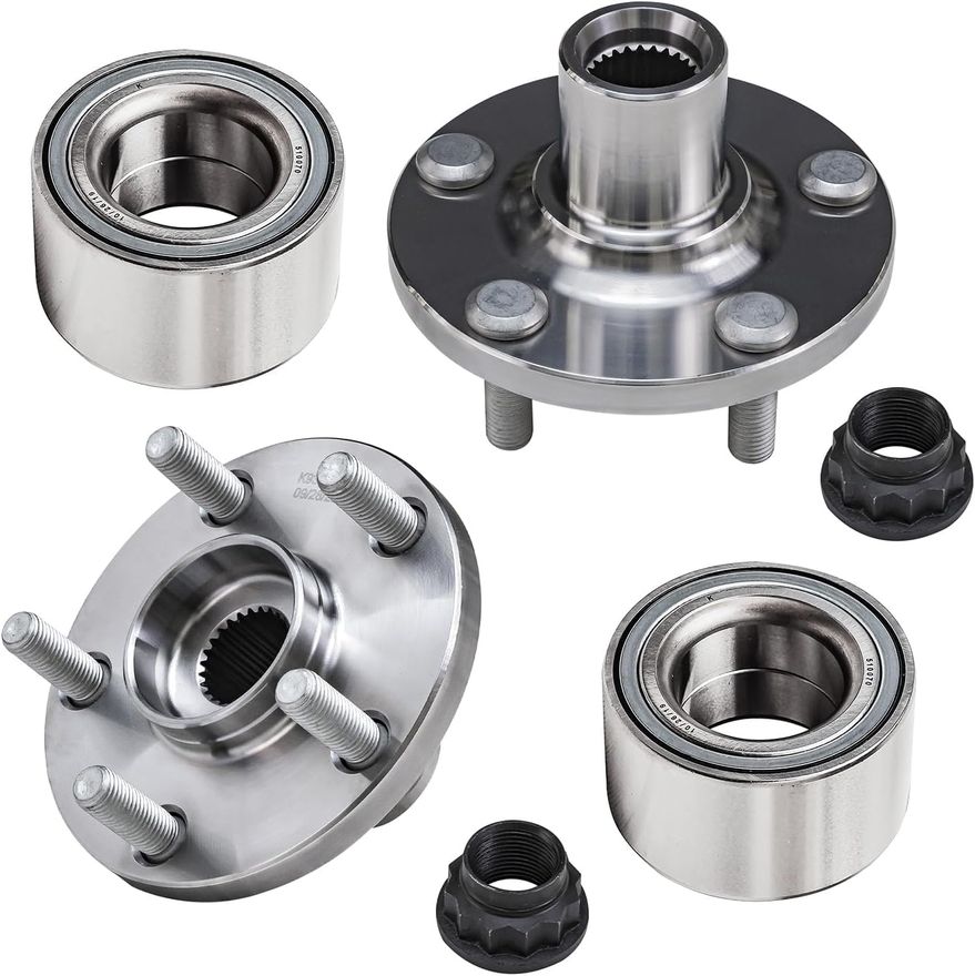 Main Image - Front Wheel Hub and Bearings