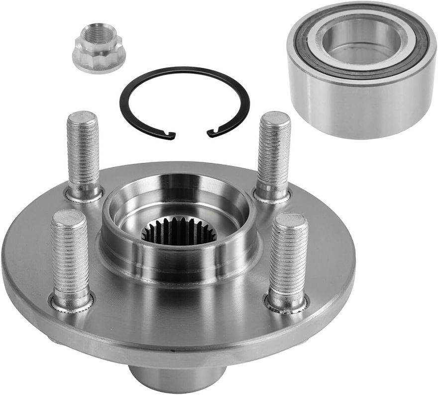 Front Wheel Hub and Bearing - BR930599K