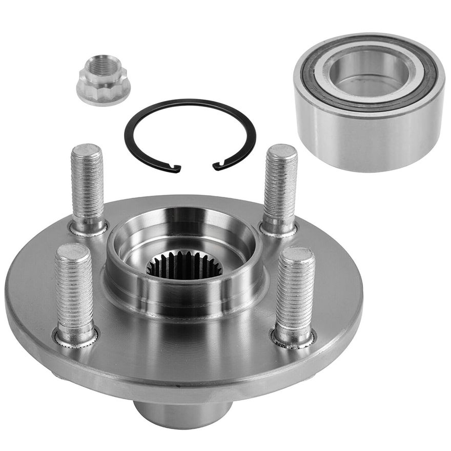 Front Wheel Hub and Bearing - BR930599K x2