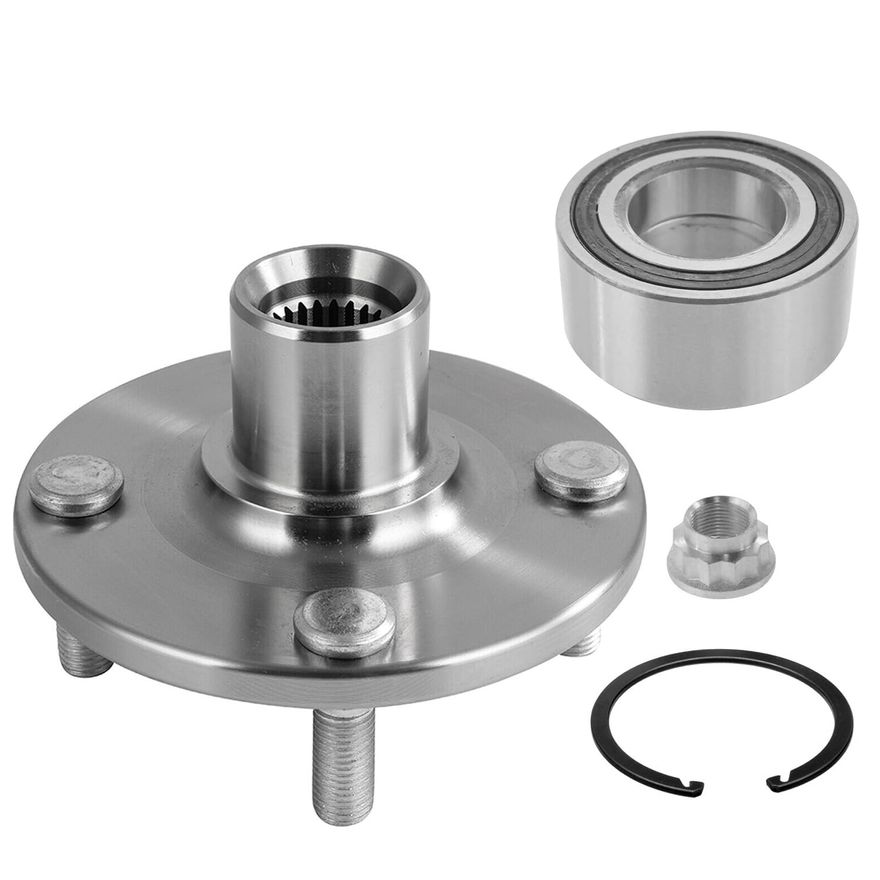 Front Wheel Hub and Bearing - BR930599K x2