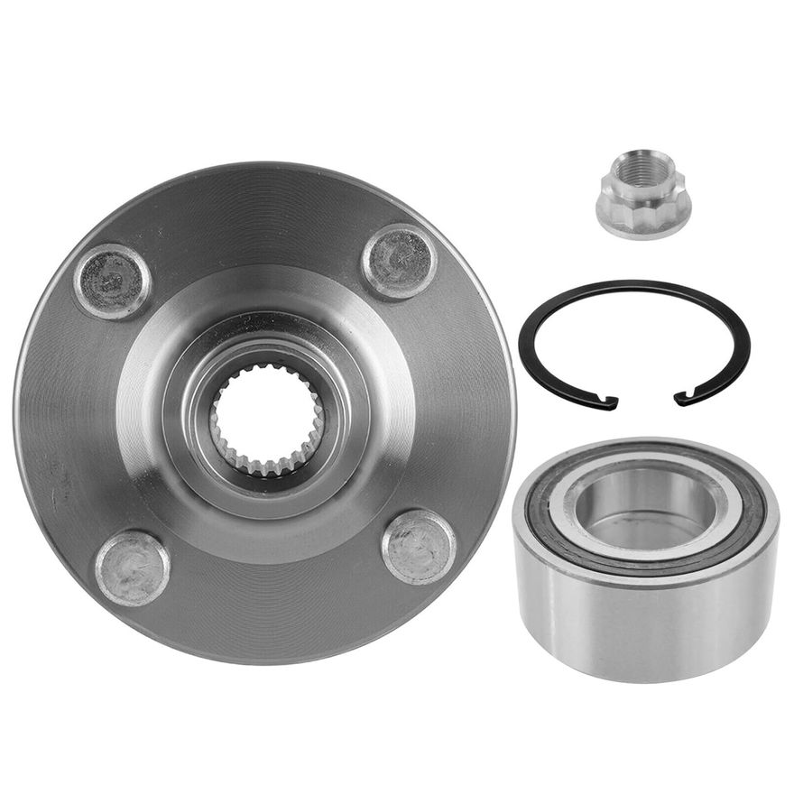 Front Wheel Hub and Bearing - BR930599K x2