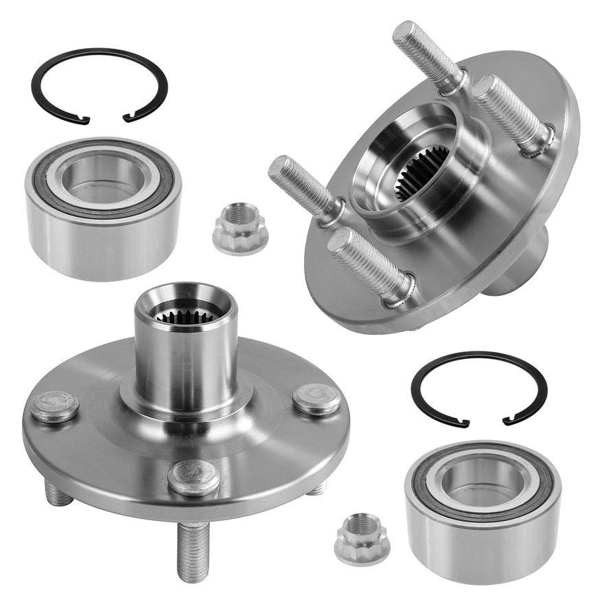 Main Image - Front Wheel Hub and Bearings