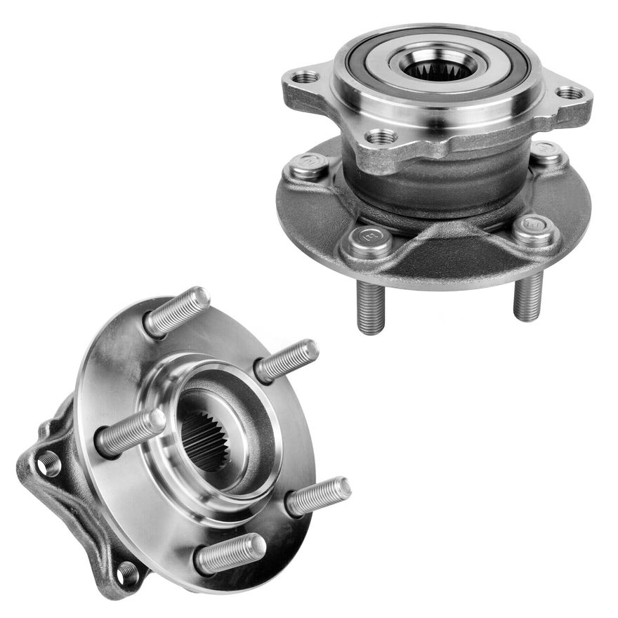 Rear Wheel Bearing Kit For Mitsubishi Outlander Mk2 (2006-2012) – With ABS Sensor Ring
