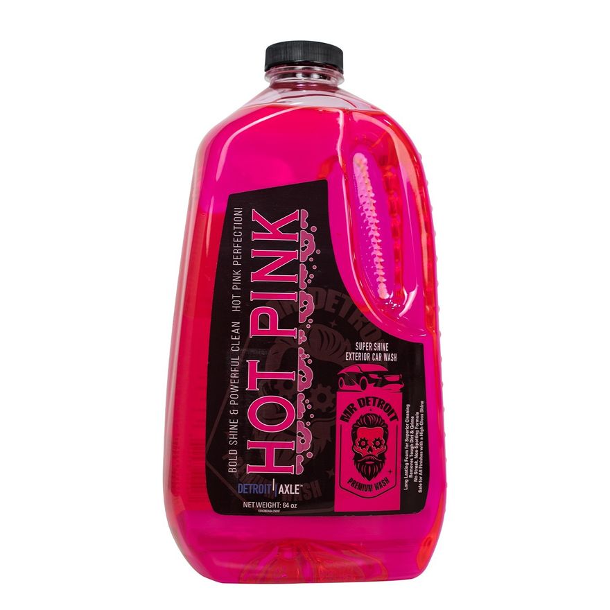 Hot Pink Car Wash Soap 64oz Container Ultra Snow Foam - DACW05