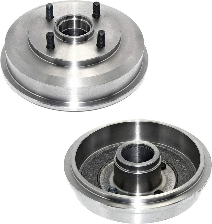 thumbnail image 2 of AM Autoparts Rear Brake Drum Set With Bearings For Ford Focus 2009-2011 - Left & Right 2 of 6