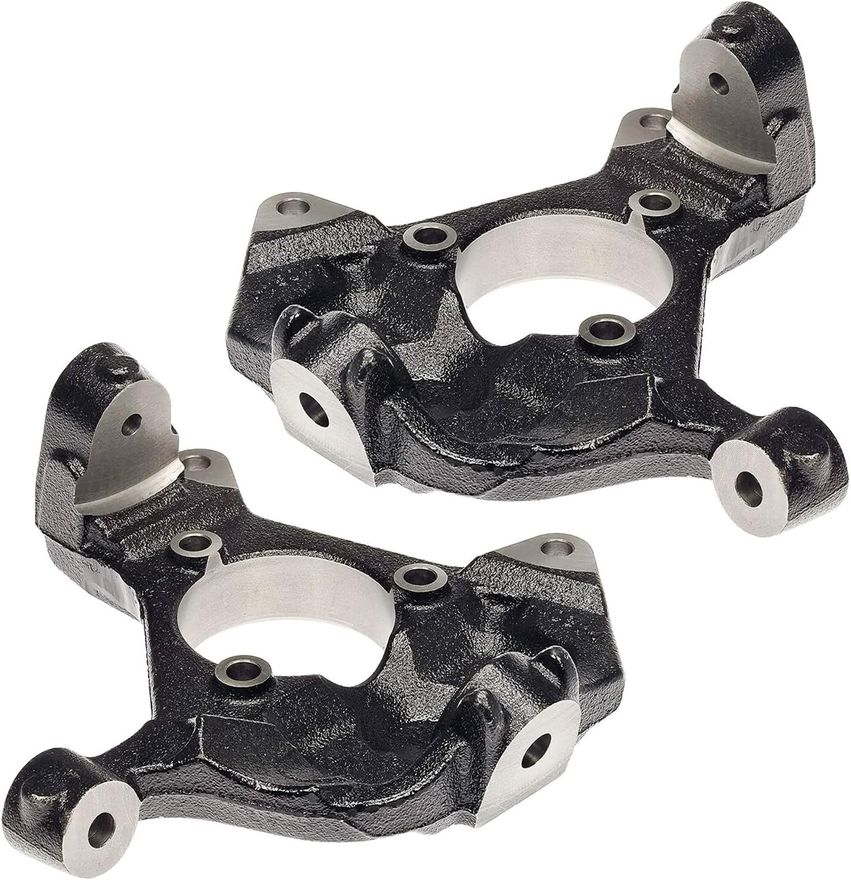 thumbnail image 2 of Front Steering Knuckle Spindle Set LH & RH Pair For Toyota RAV4, TC, HS250h, Mirai – AM Autoparts 2 of 5