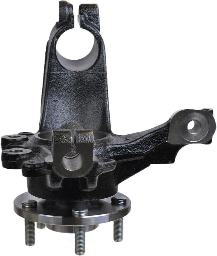 Front Steering Knuckles and Wheel Hub Bearings (Pair)