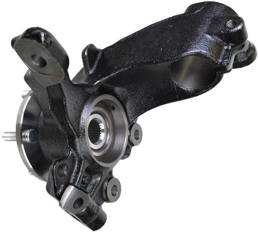 Front Steering Knuckles and Wheel Hub Bearings (Pair)