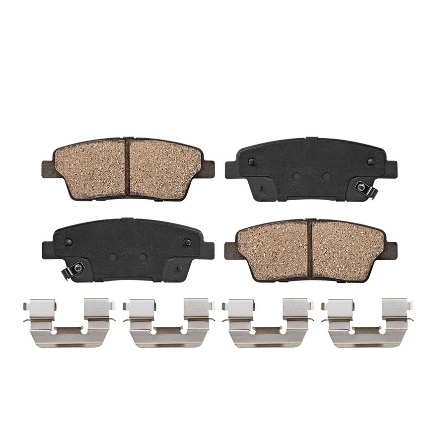 Rear Ceramic Brake Pad - P-1551 x2