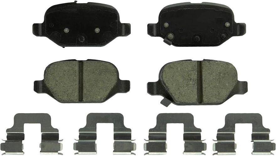 Rear Ceramic Brake Pad - P-1569 x2