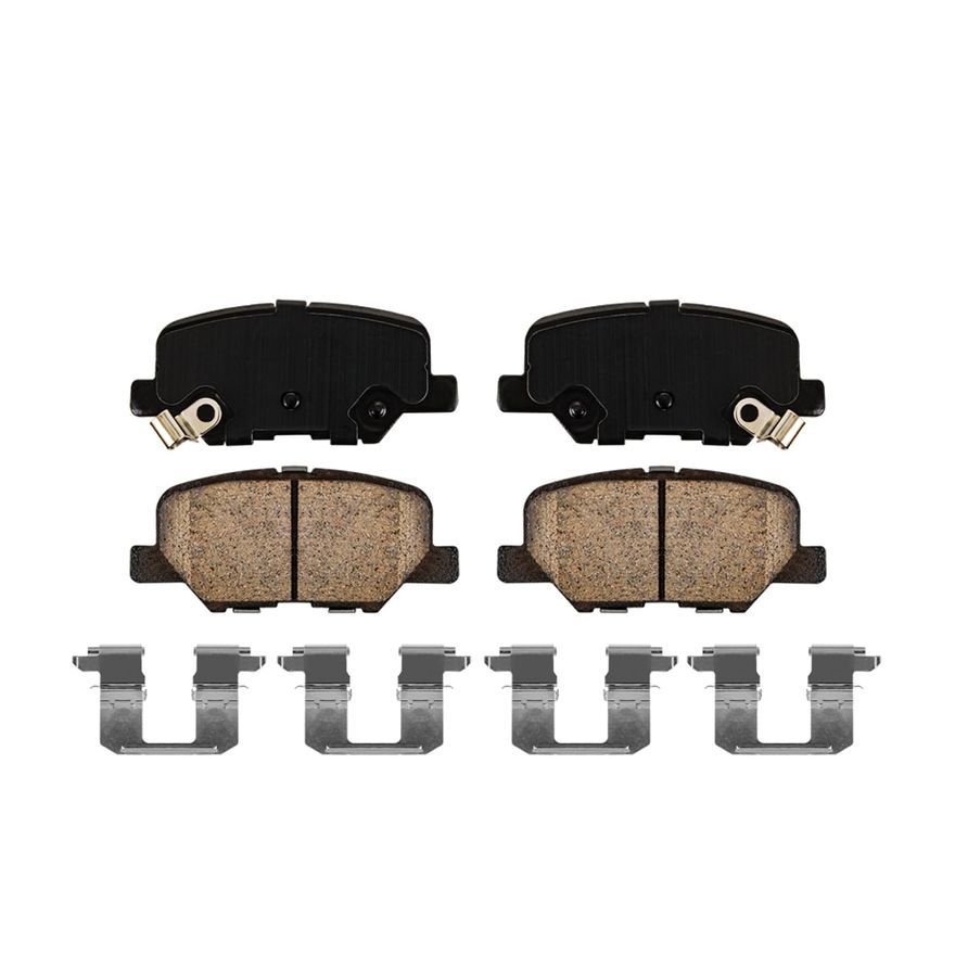 Rear Ceramic Brake Pad - P-1679 x2