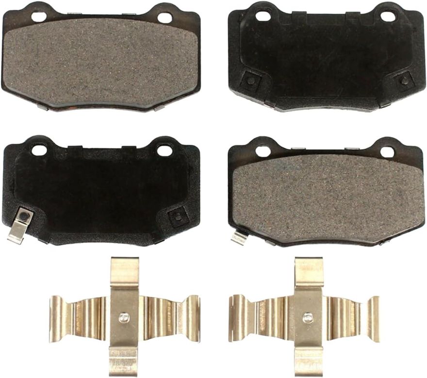 Rear Ceramic Brake Pad - P-1718 x2