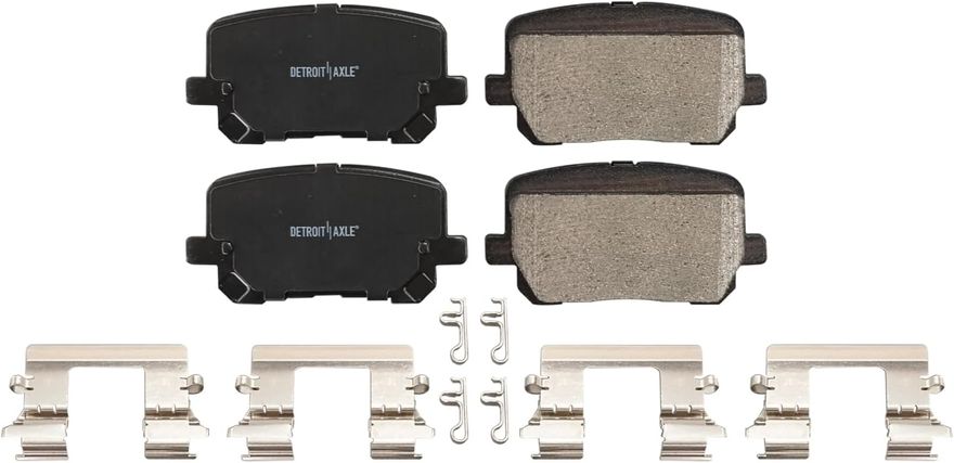 Rear Ceramic Brake Pad - P-1766 x2