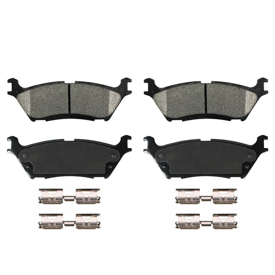 Rear Ceramic Brake Pad - P-1790 x2