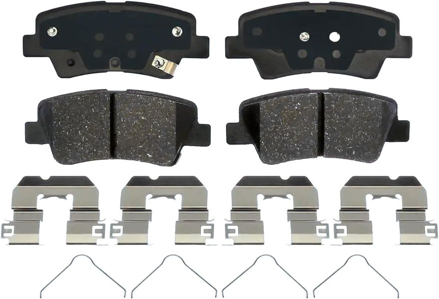 Rear Ceramic Brake Pad - P-1812 x2