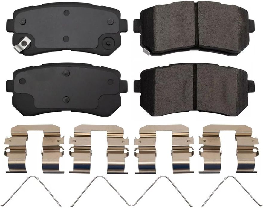 Rear Ceramic Brake Pad - P-1856 x2