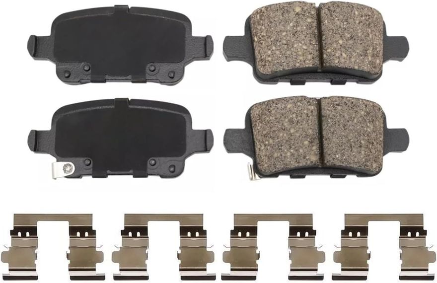 Rear Ceramic Brake Pad - P-1857 x2