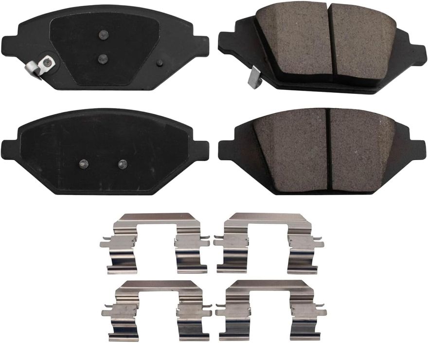 Front Ceramic Brake Pad - P-1864 x2