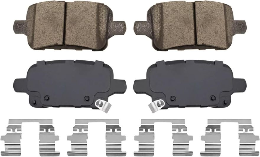 Rear Ceramic Brake Pad - P-1915 x2