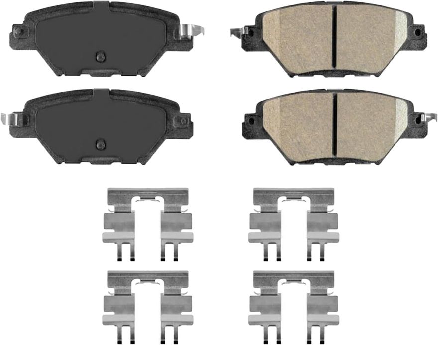 Rear Ceramic Brake Pad - P-1934 x2