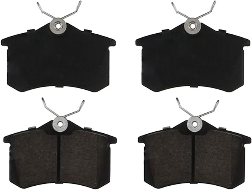 Rear Ceramic Brake Pad - P-1017 x2