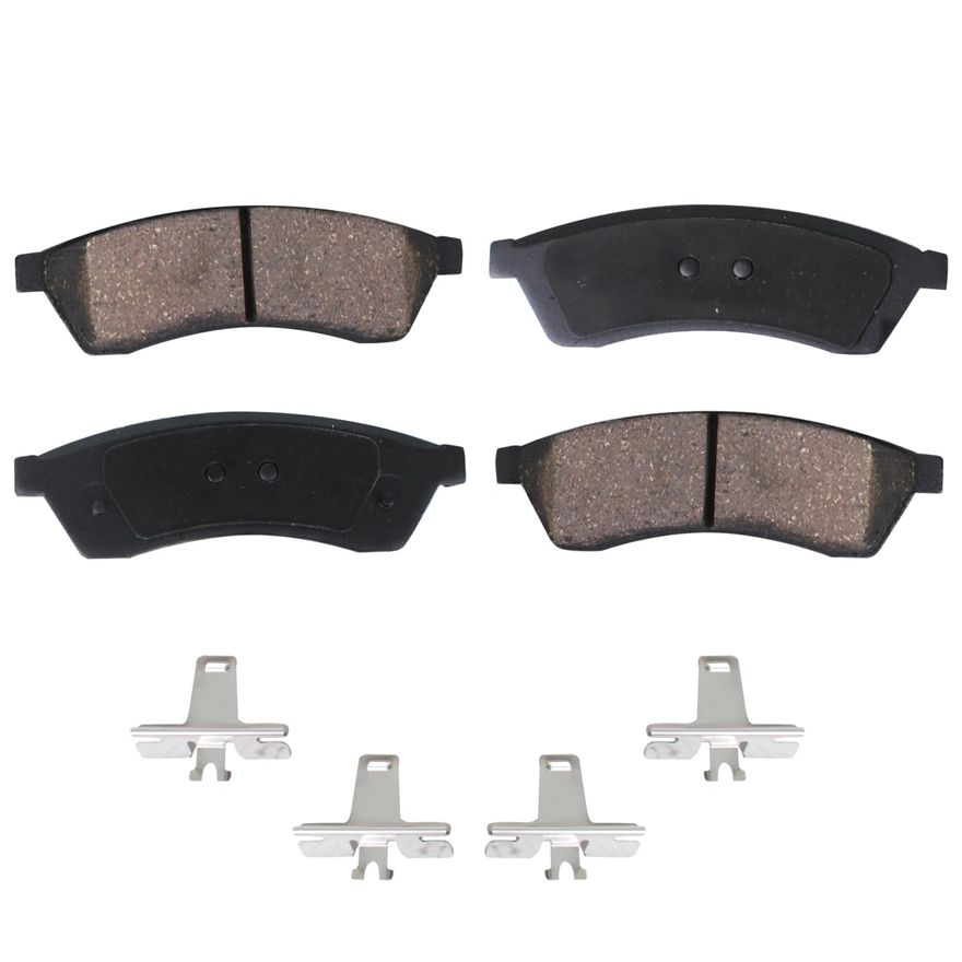 Rear Ceramic Brake Pad - P-1030 x2