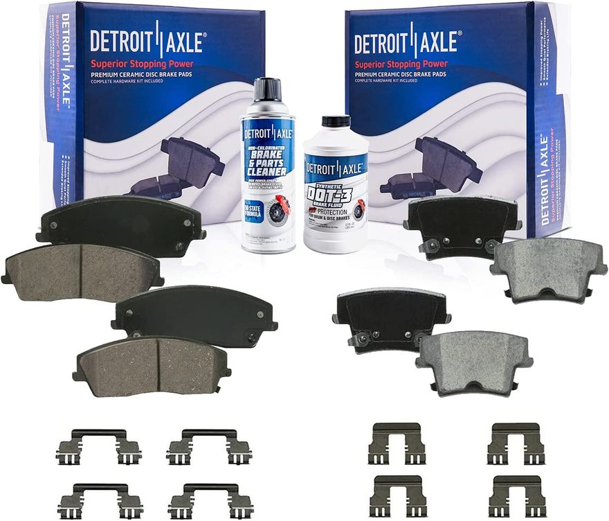 Main Image - Front Rear Brake Pad Kit