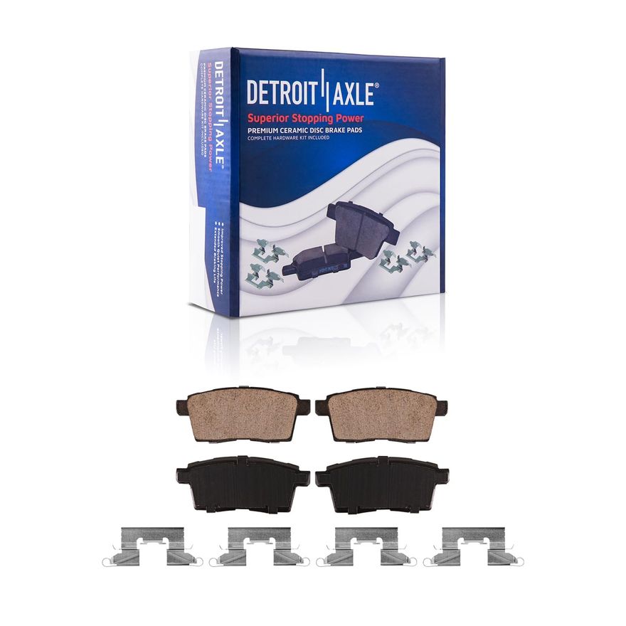 Rear Ceramic Brake Pad - P-1259 x2