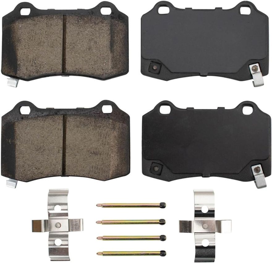 Rear Ceramic Brake Pad - P-1270 x2