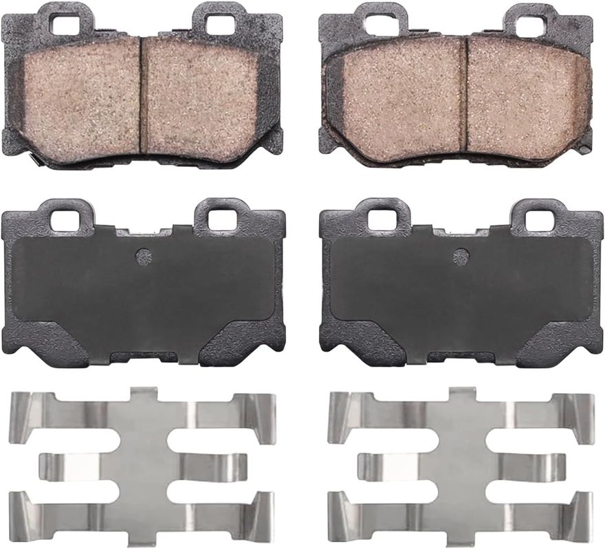 Rear Ceramic Brake Pad - P-1347 x2