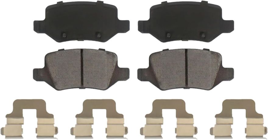 Rear Ceramic Brake Pad - P-1358 x2