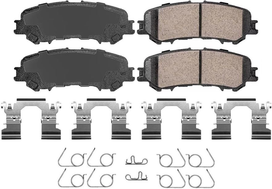 Rear Ceramic Brake Pad - P-2032 x2