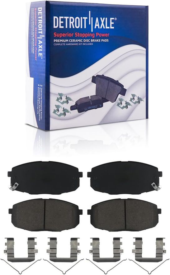 Main Image - Front Ceramic Brake Pads