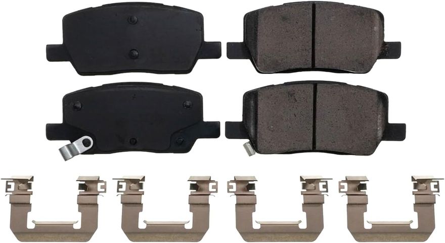 Rear Ceramic Brake Pad - P-2164 x2