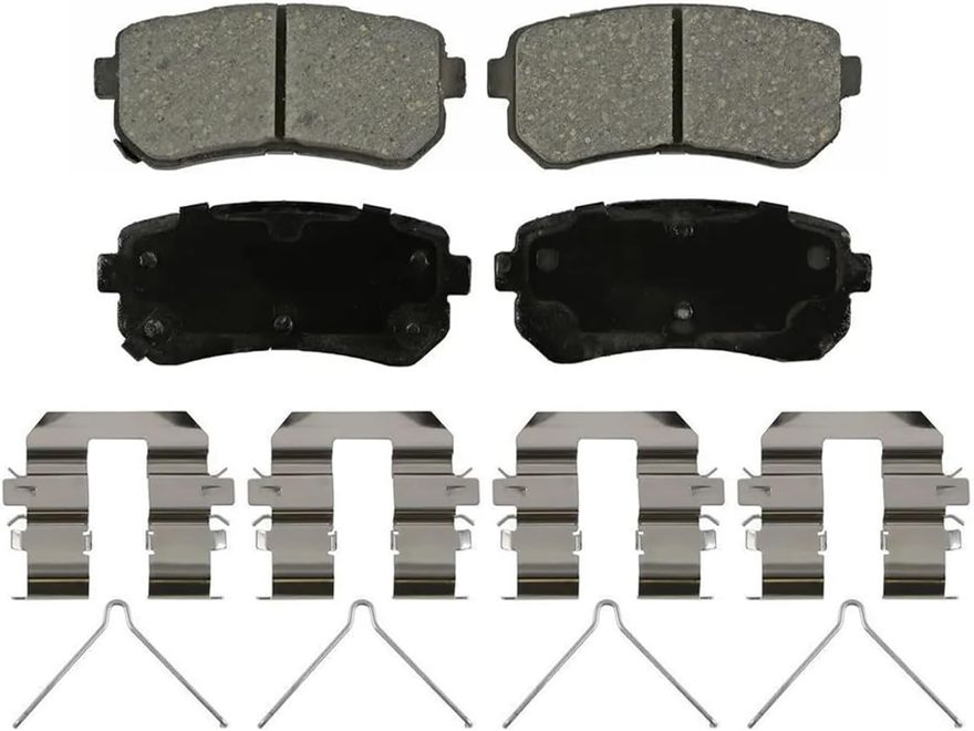 Rear Ceramic Brake Pad - P-2188 x2