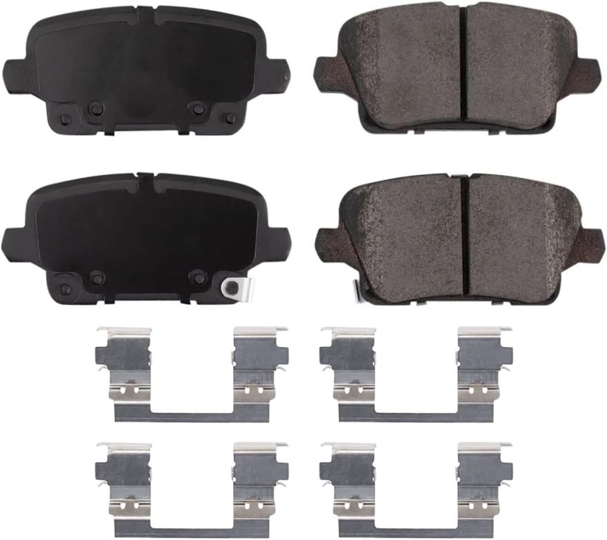 Rear Ceramic Brake Pad - P-2189 x2