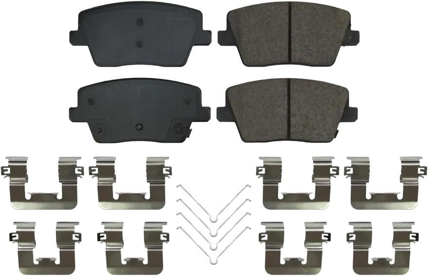 Rear Ceramic Brake Pad - P-2212 x2