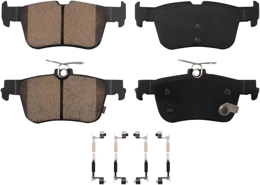 Rear Ceramic Brake Pad - P-2384 x2