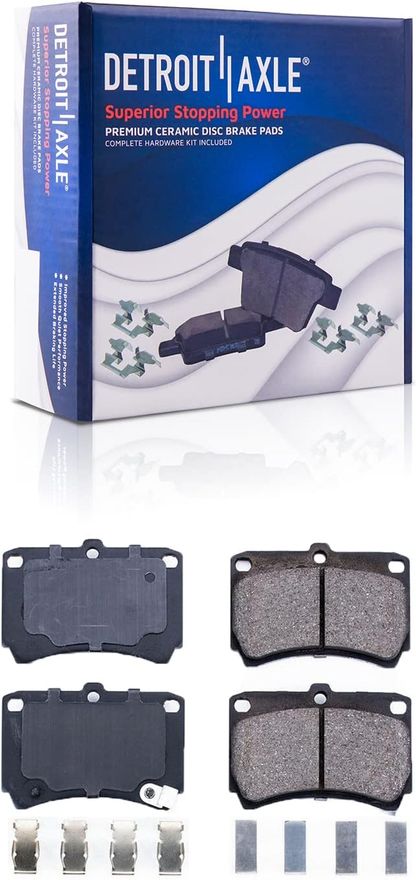Front Ceramic Brake Pad - P-466 x2
