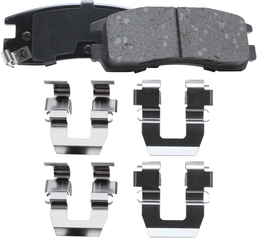 Rear Ceramic Brake Pad - P-508 x2