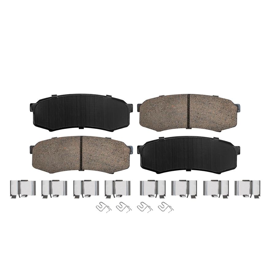 Rear Ceramic Brake Pad - P-606 x2