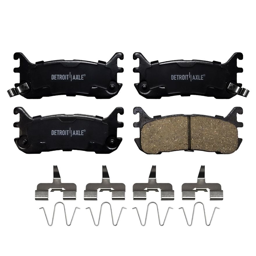 Rear Ceramic Brake Pad - P-636 x2