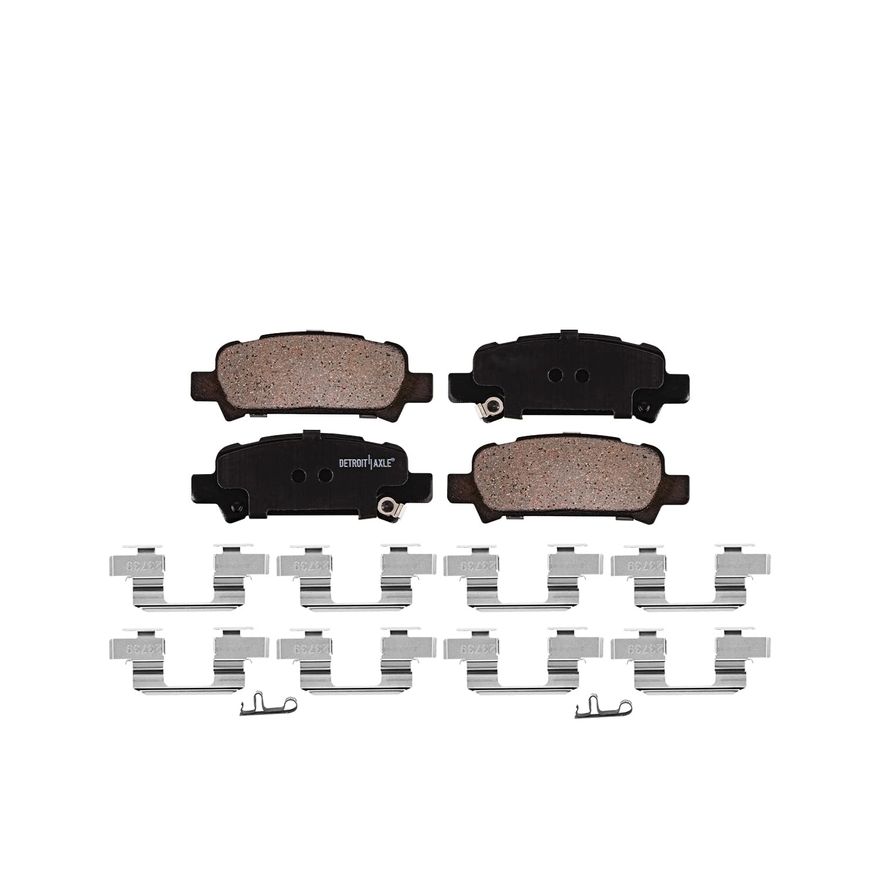 Rear Ceramic Brake Pads - P-770 x2