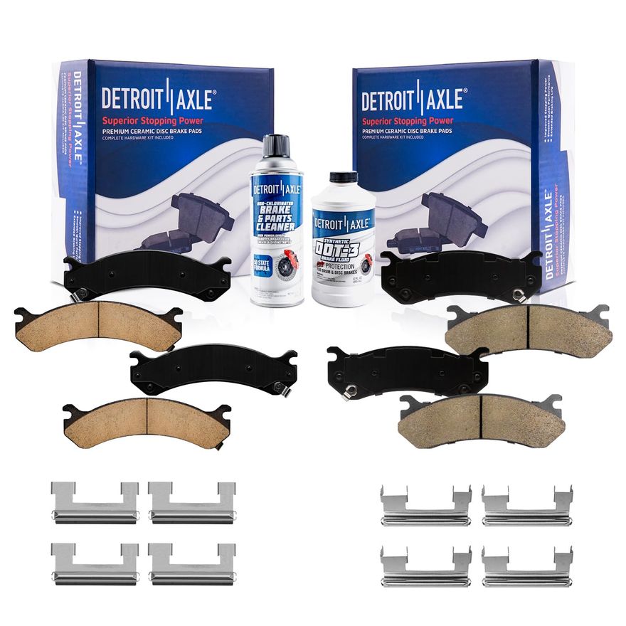 Main Image - Front Rear Ceramic Brake Pads