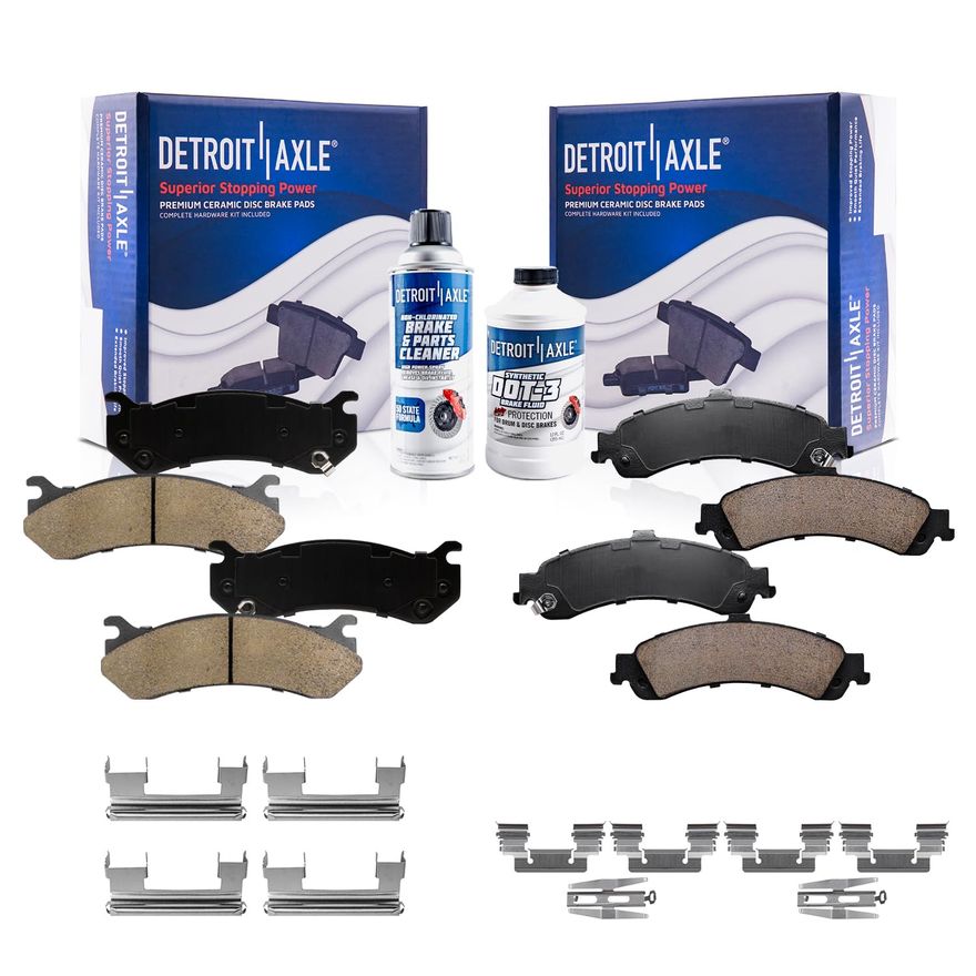 Main Image - Front Rear Ceramic Brake Pads