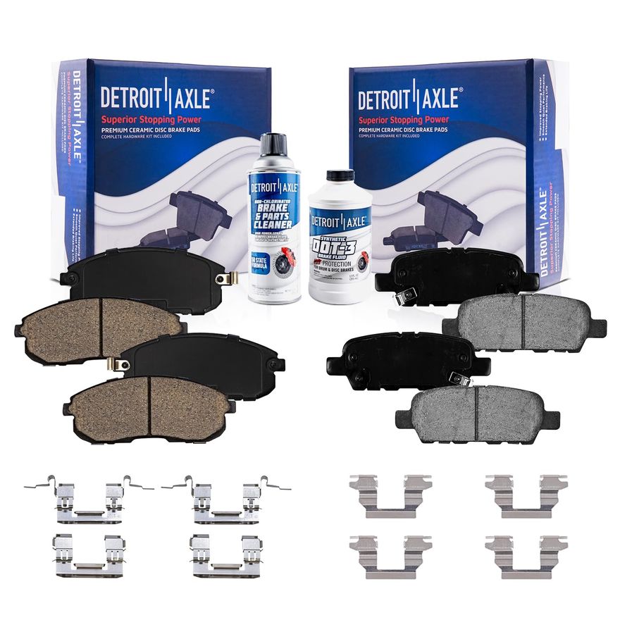 Main Image - Front Rear Ceramic Brake Pads